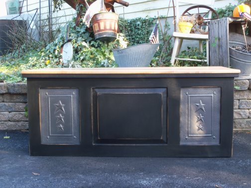 Raised Panel Blanket Chest